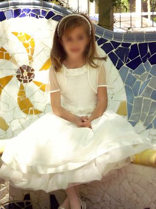 Vestido de comunión o dama de honor