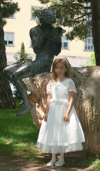 Vestido de comunión o dama de honor