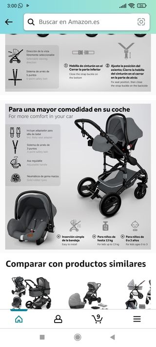 carrito bebe