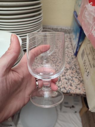 Bicchieri acqua in vetro vari formati