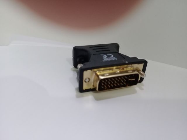 adaptador DVI macho a VGA hembra