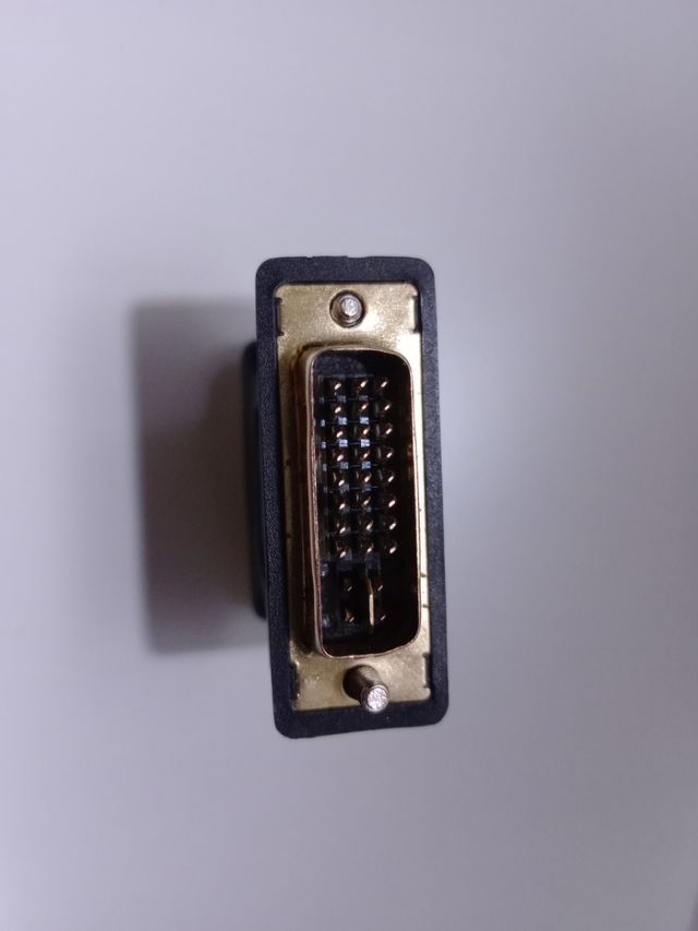 adaptador DVI macho a VGA hembra
