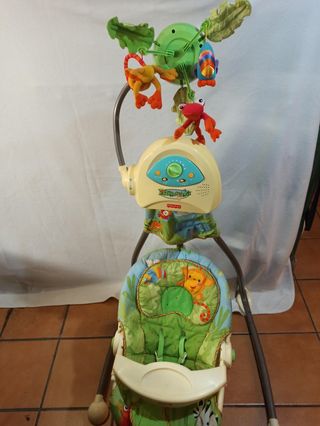 columpio balancín mecedora fisher price