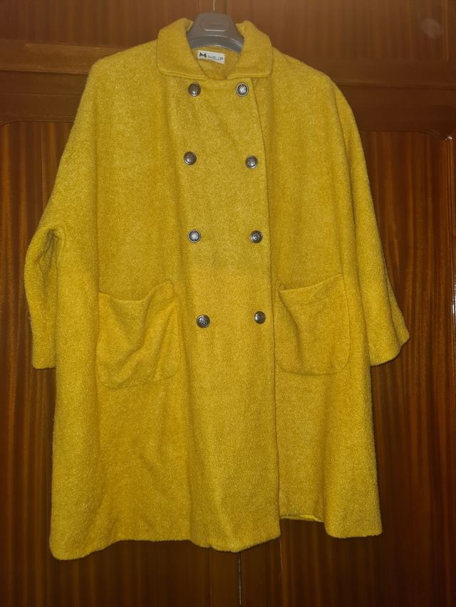 abrigo paño oversai