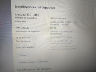 Ordenador portátil marca Lenovo