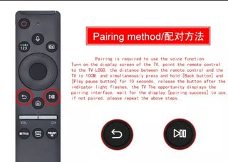 Mando Samsung tv Smart tv Serie 7 8 9 CONTROL VOZ