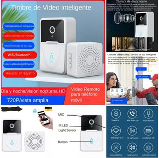 Portero Automático CÁMARA inalámbrica NUEVO