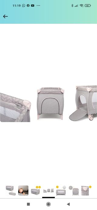 Cuna de viaje Skiddoü