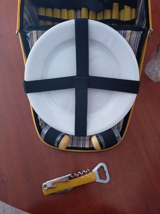 mochila picnic 4 servicios