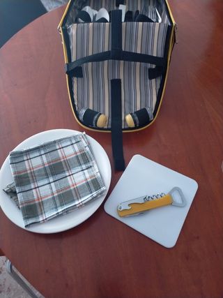 mochila picnic 4 servicios