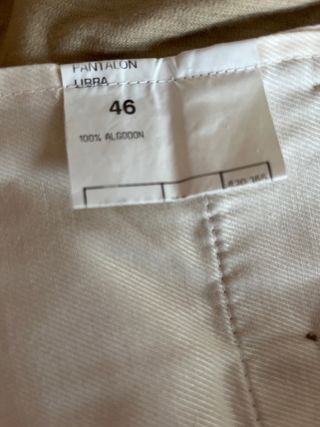 Pantalón pana talla 46