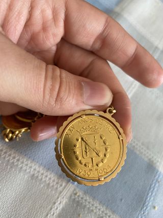 Medalla honorifica oro (solo moneda)