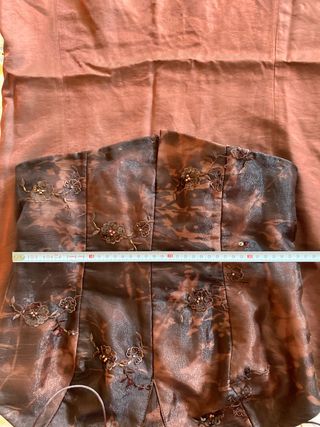 Vestido de fiesta T.46 falda y corpiño