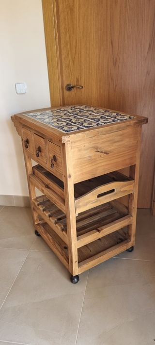 CAMARERA DE ESTILO RUSTICO COLECCION MEJICANO

