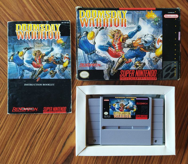 Imagen de Completo Doomsday Warrior Super Nes USA