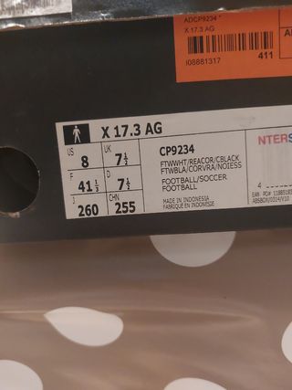 Botas de fútbol ADIDAS X 17.3 AG