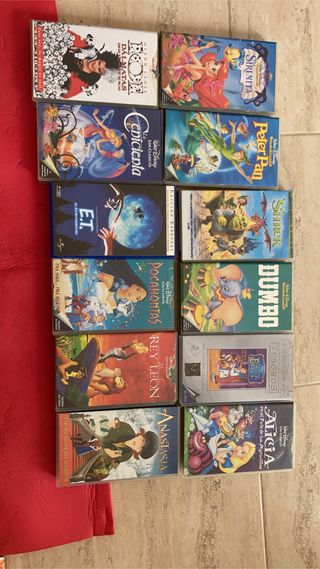 Películas Disney VHS