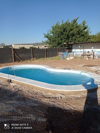 Piscina de fibra