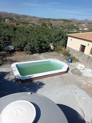 Piscina de fibra