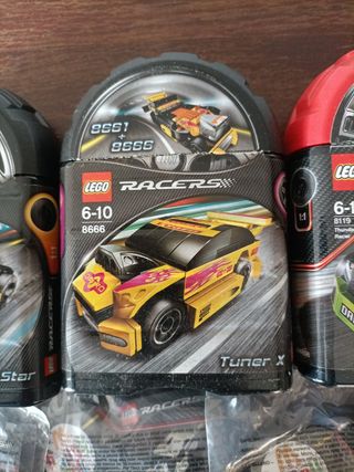Lotto 3 Lego Racers + 4 Lego McDonald's