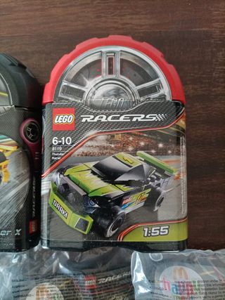 Lotto 3 Lego Racers + 4 Lego McDonald's
