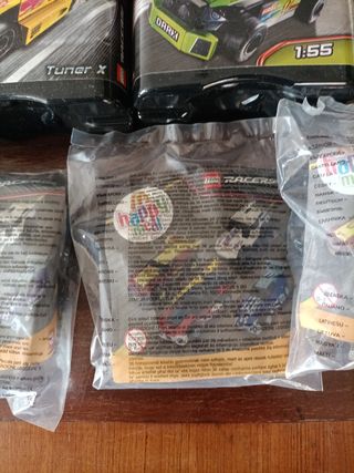 Lotto 3 Lego Racers + 4 Lego McDonald's