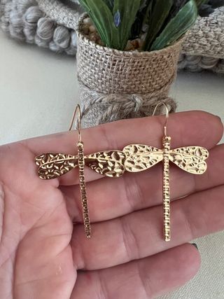 Pendientes de libélulas