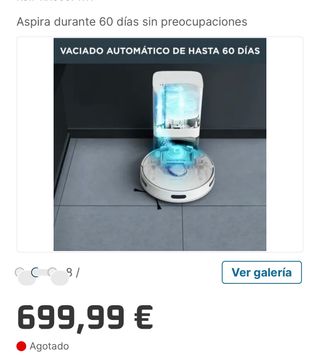 robot aspirador ROWENTA