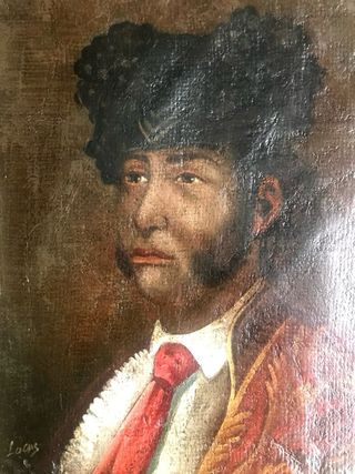 Cuadro antiguo. Lucas