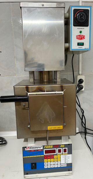 Horno de precalentamiento + extractor de humos