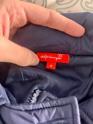 Abrigo plumas Adolfo Domínguez