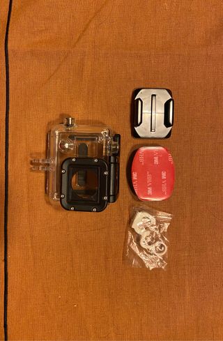 GoPro HERO3 silver edition.