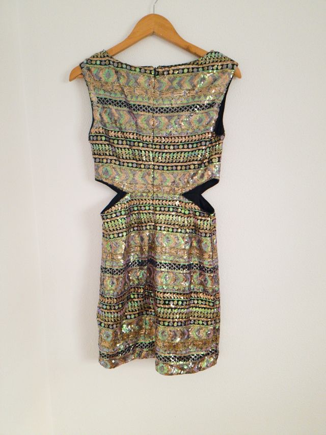 Vestido de noche brillante