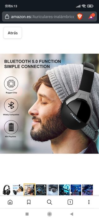 Cuffie senza fili Bluetooth, Q7 HiFi Wirele