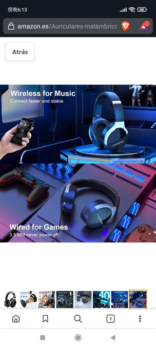 Cuffie senza fili Bluetooth, Q7 HiFi Wirele