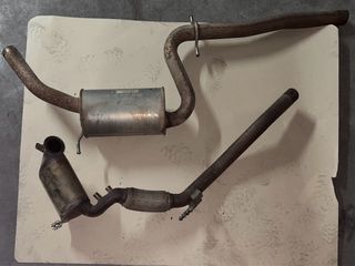 Catalizador y Silencioso Intermedio