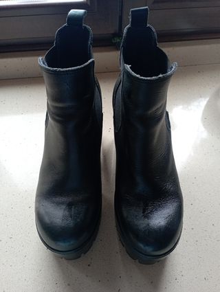 Botines de plataforma