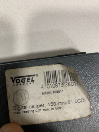 Calibre/ pie de rey digital