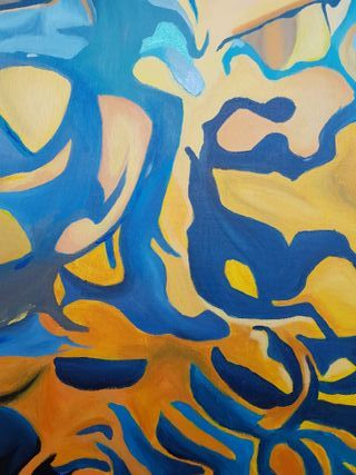 Cuadro de D. Castiñeyra grande hecho a mano