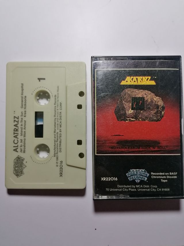 Alcatraz "No parole from rock and rock"