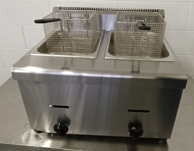 Friggitrice doppia vasca