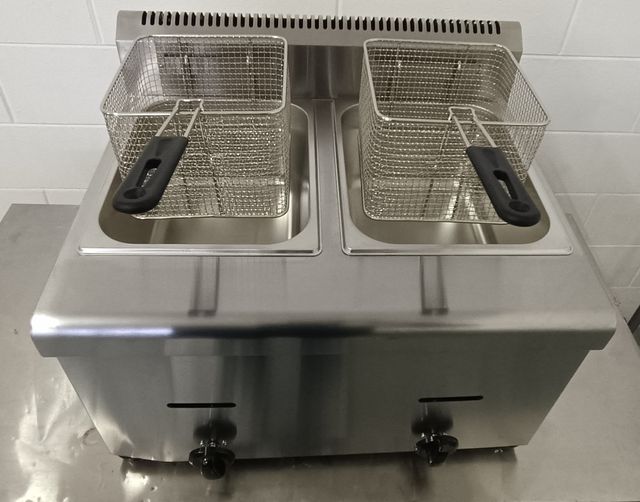 Friggitrice doppia vasca
