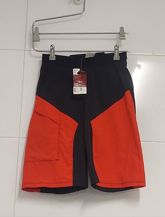PANTALÓN CORTO CICLISMO NIÑO TALLA 12