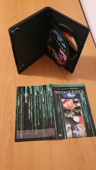 Pelicula Animatrix en DVD