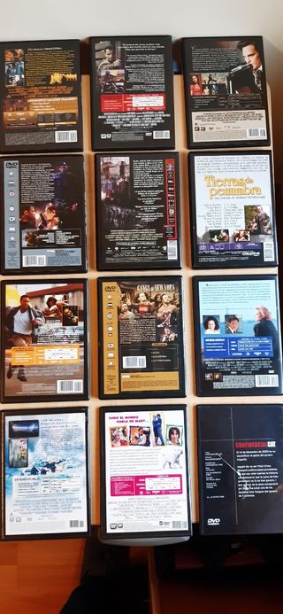 LOTE DE PELÍCULAS DVD