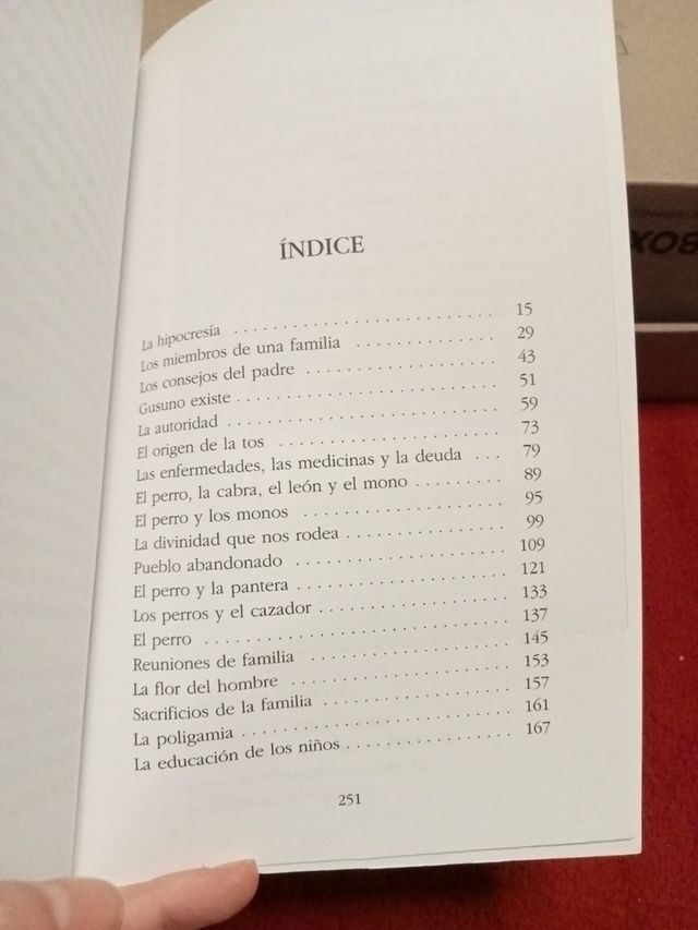 El bastón del anciano.