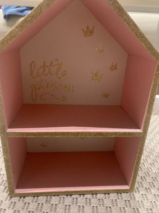 Estantería casita decoración princesa