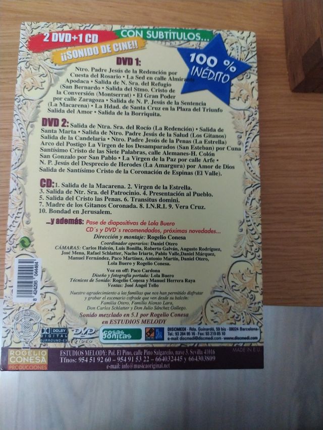 SEMANA SANTA DE SEVILLA 2DVD + 1CD