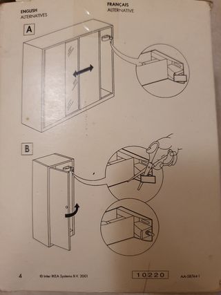 Luz para interior armario