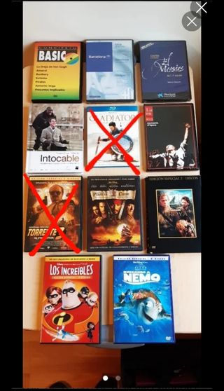 LOTE DE PELÍCULAS DVD